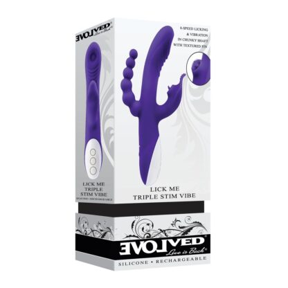 Δονητής σημείου G Evolved Stim Vibe Μωβ