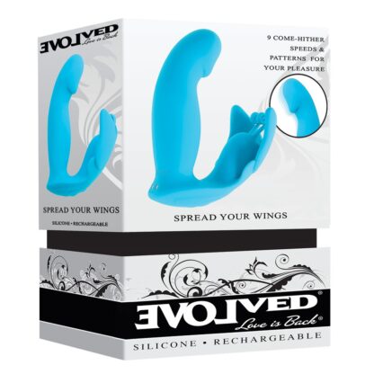 Συσκευή Δόνησης Dual Stimulation Vibe Evolved Μπλε