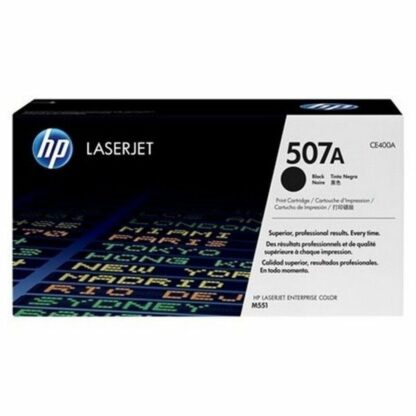 HP 507A Γνήσιο Toner Laser Εκτυπωτή Μαύρο 5500 Σελίδων (CE400A)