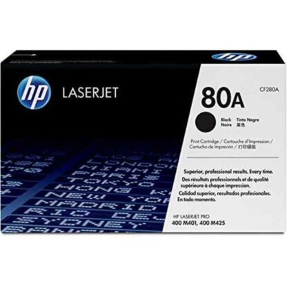 HP 80A Γνήσιο Toner Laser Εκτυπωτή Μαύρο 2700 Σελίδων (CF280A)
