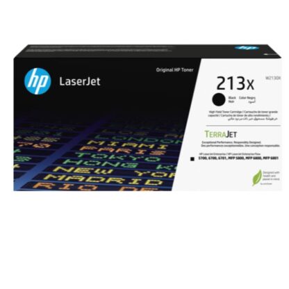 Cartuccia toner originale nero ad alta capacit LaserJet HP 213X (W2130X)