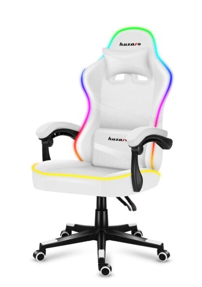 Gaming chair - Huzaro Force 4.4 RGB White