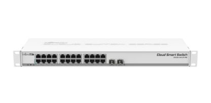 Mikrotik CSS326-24G-2S+RM network switch Managed Gigabit Ethernet (10/100/1000) Power over Ethernet (PoE) 1U White