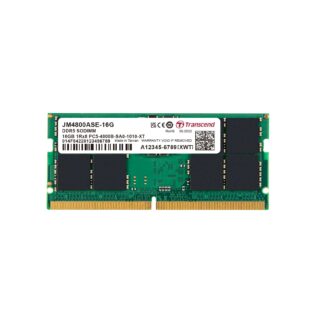 JM4800ASE-16G - DRAM DDR5 SO-DIMM 4800MHz da 16GB, 1Rx8 2Gx8 CL40 1.1V