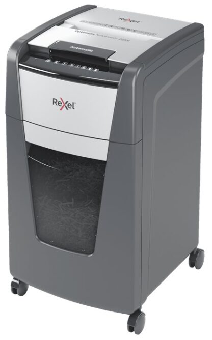 Rexel Optimum AutoFeed+ 225X paper shredder Cross shredding 55 dB 23 cm Black  Grey