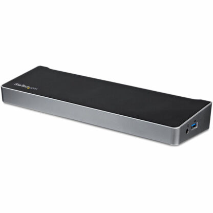 StarTech USB-A Docking Station με HDMI/DisplayPort 4K PD Ethernet και συνδεση 3 Οθονών Μαύρο (USB3DOCKH2DP)