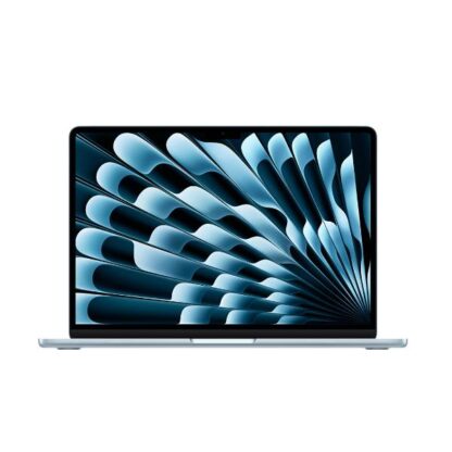 13-inch MacBook Air: Apple M4 chip with 10-core CPU and 10-core GPU, 16GB, 512GB SSD - Sky