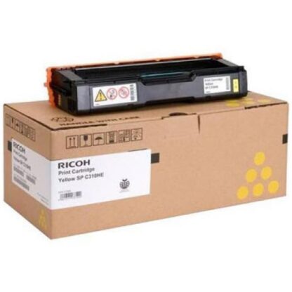 Ricoh 406482 Γνήσιο Toner Laser Εκτυπωτή Κίτρινο High Capacity 6000 Σελίδων