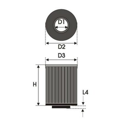 Φίλτρο αέρα Green Filters B11.70 Καθολικό