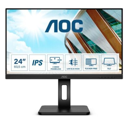AOC 24P2Q IPS Monitor 23.8" FHD 1920x1080 με Χρόνο Απόκρισης 4ms GTG