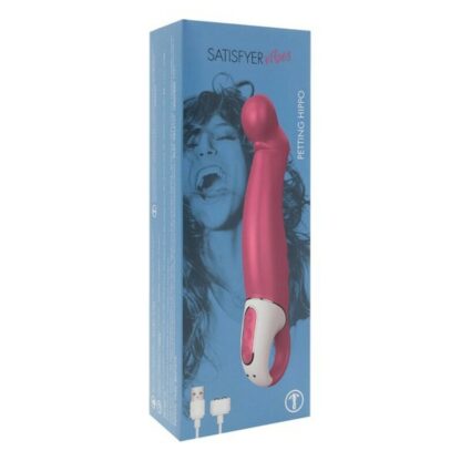 Δονητής σημείου G Satisfyer Vibes Petting Hippo Κόκκινο