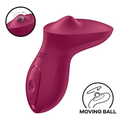 Ερωτικό μασάζ Satisfyer Κόκκινο