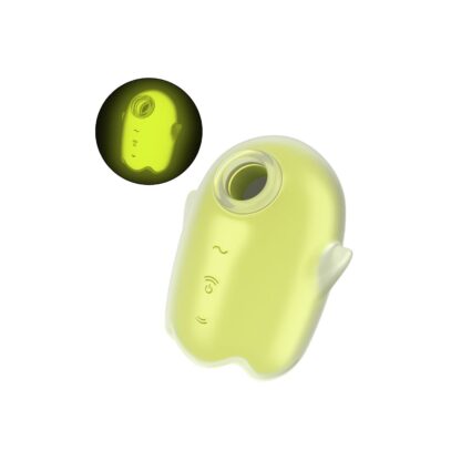 Clit Sucker Satisfyer Glowing Ghost Κίτρινο