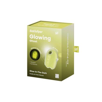 Clit Sucker Satisfyer Glowing Ghost Κίτρινο