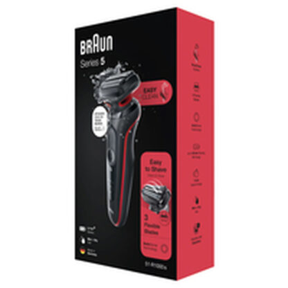 Ξυριστική Μηχανή Braun 51-B1000s Κόκκινο