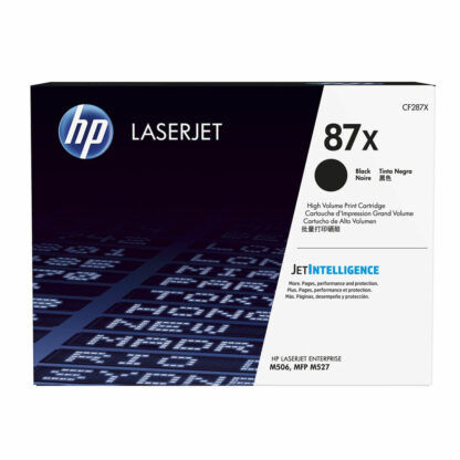 HP 87X Γνήσιο Toner Laser Εκτυπωτή Μαύρο High Yield 18000 Σελίδων (CF287X)