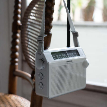 Ραδιόφωνο AM/FM Sangean Λευκό