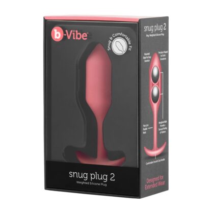 Πρωκτικό Plug B-Vibe 2 Πορτοκαλί Κοράλι