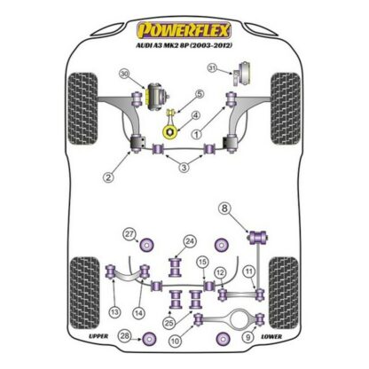 Silentblock Powerflex PFF85-704