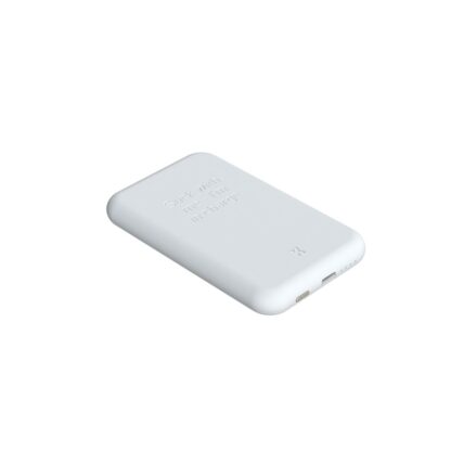 Power Bank με Ασύρματο Φορτιστή Kreafunk Γκρι 5000 mAh