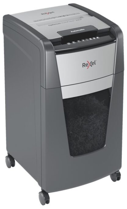 Rexel Optimum AutoFeed+ 225X paper shredder Cross shredding 55 dB 23 cm Black  Grey