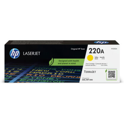 Αυθεντικό Φυσίγγιο μελάνης HP W2202A Κίτρινο