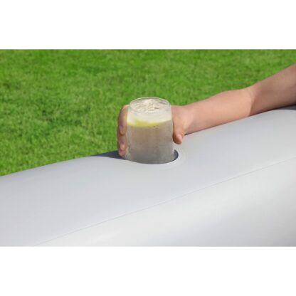 Φουσκωτή Πισίνα Bestway Γκρι 213 x 206 x 53 cm