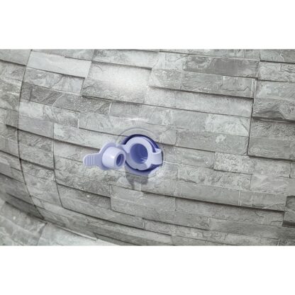 Φουσκωτή Πισίνα Bestway Γκρι 213 x 206 x 53 cm