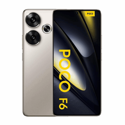Xiaomi Poco F6 5G Dual Sim 12GB RAM 512GB - Titanium