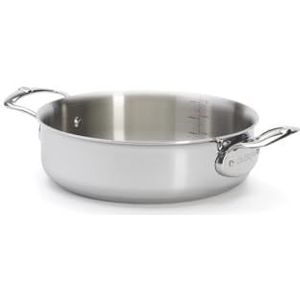 De Buyer Affinity Casserole Stainless Steel with lid 20 cm