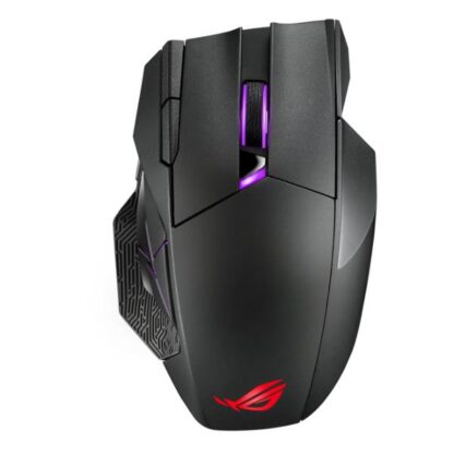 Asus ROG Spatha X Ασύρματο RGB Gaming Ποντίκι 19000 DPI Μαύρο