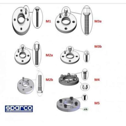 Σετ διαχωριστικών Sparco S051STB05