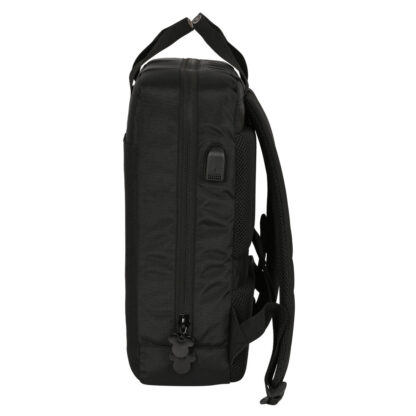 Σακίδιο για Laptop Mickey Mouse Clubhouse Μαύρο 29 x 39 x 11 cm