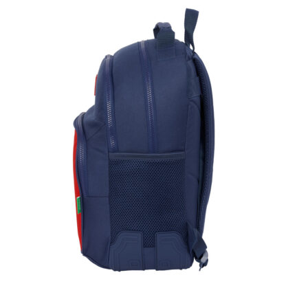 Σχολική Τσάντα Benetton Flag Ναυτικό Μπλε 32 x 42 x 15 cm
