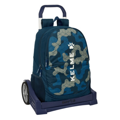 Σχολική Τσάντα με Ρόδες Kelme Epic Ναυτικό Μπλε 32 x 44 x 16 cm