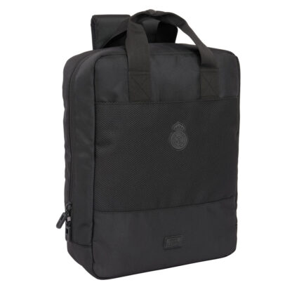 Σακίδιο για Laptop Real Madrid C.F. Premium Μαύρο 29 x 39 x 11 cm 13,3"