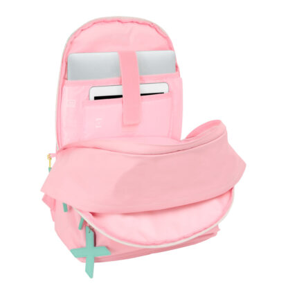 Σχολική Τσάντα Munich +usb munich Ροζ 31 x 44 x 18 cm