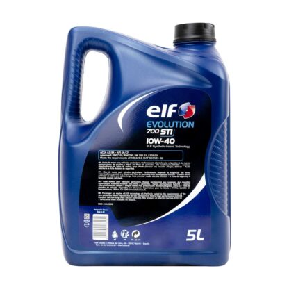 Λάδι Κινητήρα Αυτοκινήτου Elf Evolution 700 STI 10W40 5 L