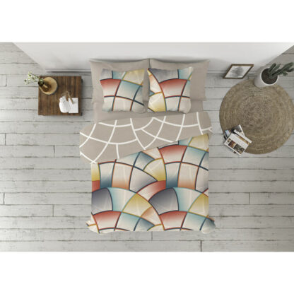 Κάλυψη παπλώματος Pierre Cardin Lucas Καφέ 144 Νήματα 240 x 230 cm