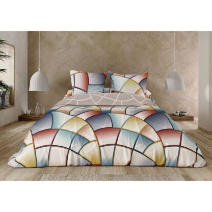 Κάλυψη παπλώματος Pierre Cardin Lucas Καφέ 144 Νήματα 240 x 230 cm