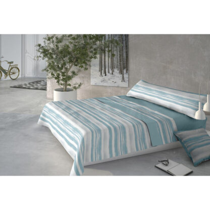 Σετ σεντονια Pierre Cardin CORALINA MEDITERRANEO Μπλε Kρεβάτι 150 εκ