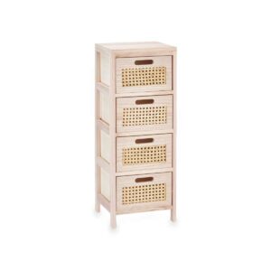 Σιφονιέρα Rattan Φυσικό 27 x 73 x 25 cm 4 συρτάρια