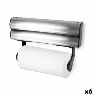Θήκη για Χαρτοπετσέτες Quttin 11,8 x 11,8 x 9,5 cm (24 Μονάδες) Chrome