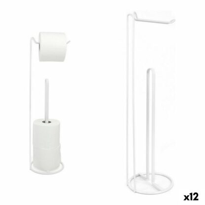 Βάση για το Χαρτί Υγείας Confortime Λευκό 15 x 15 x 54 cm (12 Μονάδες)