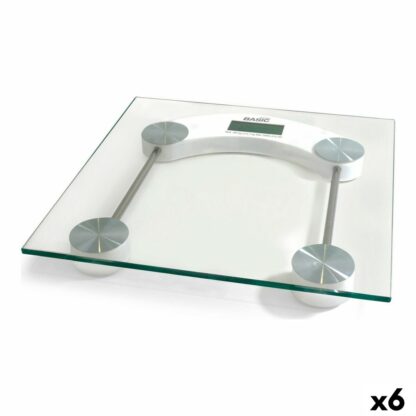 Ψηφιακή Ζυγαριά Μπάνιου Basic Home Διαφανές (x6)