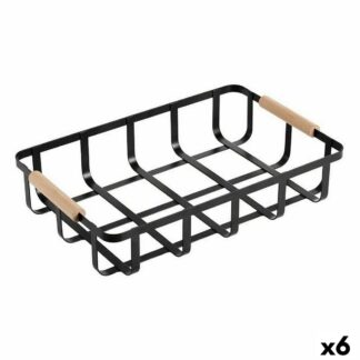 Σετ Kρεμαστρών Confortime Καφέ Σφιγκτήρες Ξύλο 2 Τεμάχια (24 Μονάδες)