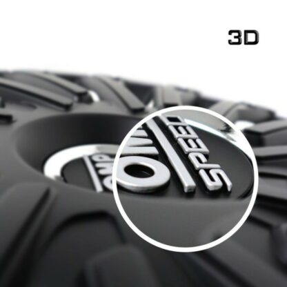 Τάσια OMP Stinger Speed Μαύρο Ασημί 15" (4 uds)