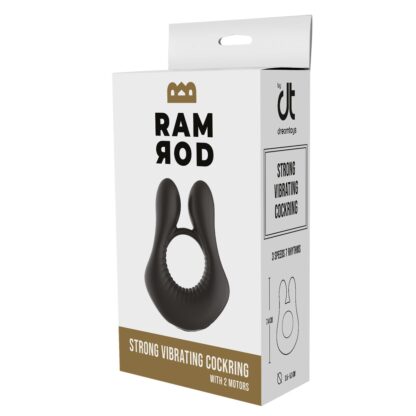 Δαχτυλίδι Πέους Πακέτο Dream Toys Ramrod Μαύρο