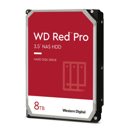 Western Digital Red Pro 8TB HDD Σκληρός Δίσκος 3.5" SATA III 7200rpm με 256MB Cache για NAS Κωδικός: WD8005FFBX