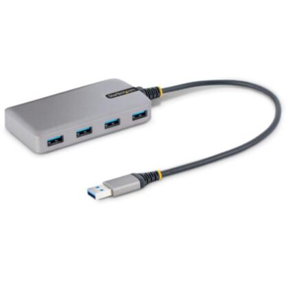 StarTech USB 3.2 Hub 4 Θυρών με σύνδεση USB-A Γκρι Κωδικός: 5G4AB-USB-A-HUB